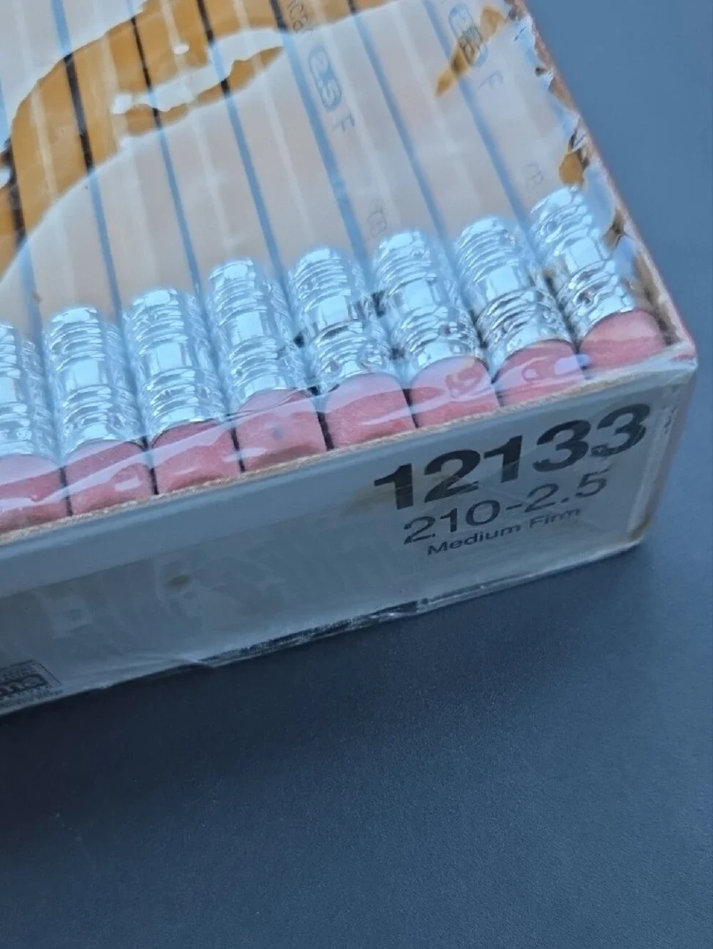 Vintage Eberhard Faber Castell Yellow Wooden Pencils - 6 Dozen